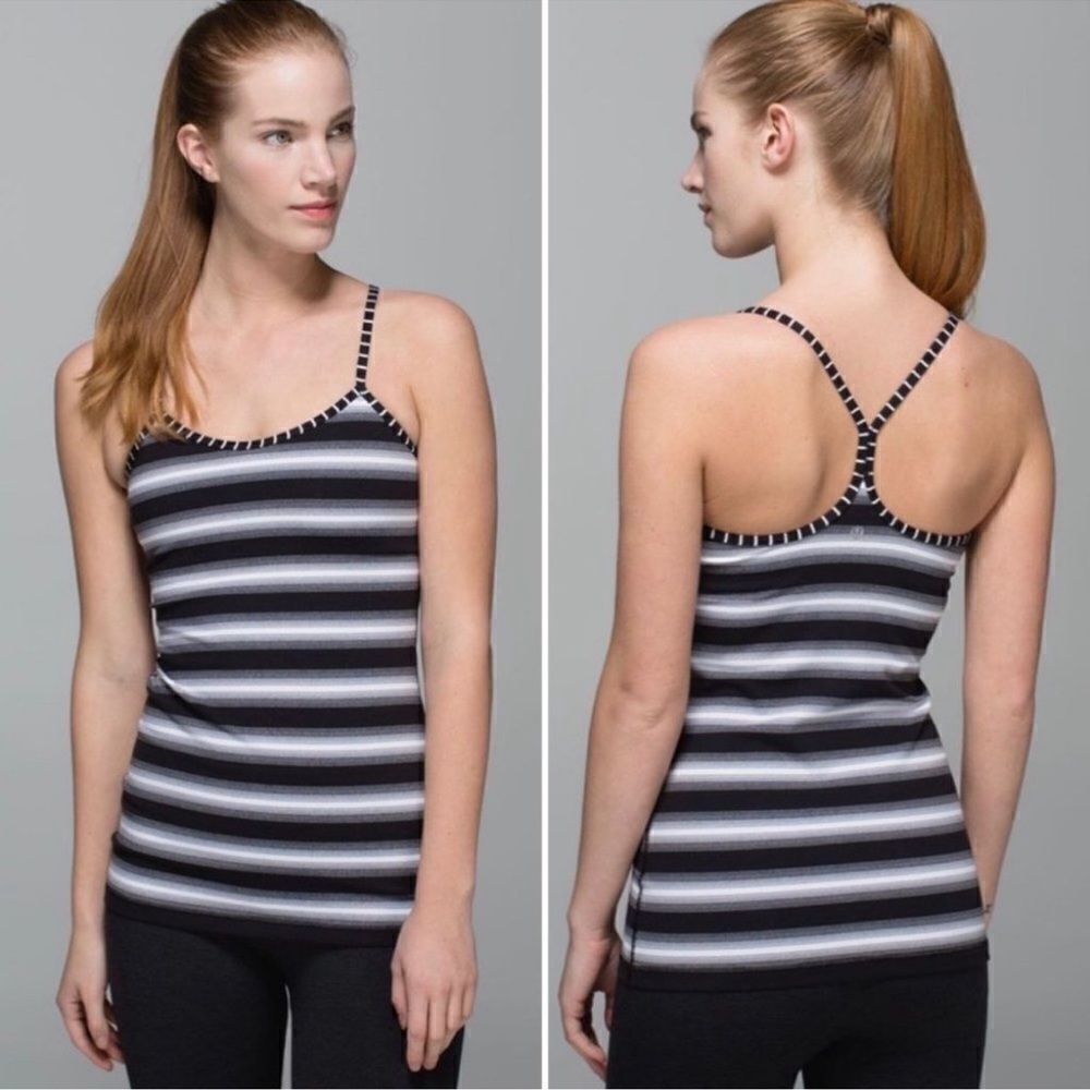 Lululemon Power Y Tank *Luon in Capilano Stripe 6